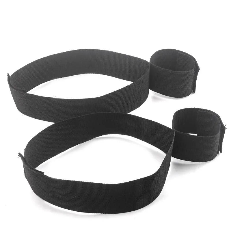 Adults Erotic Bondage Bed Games Sex Equipment Set of Nylon Restraints Handcuffs