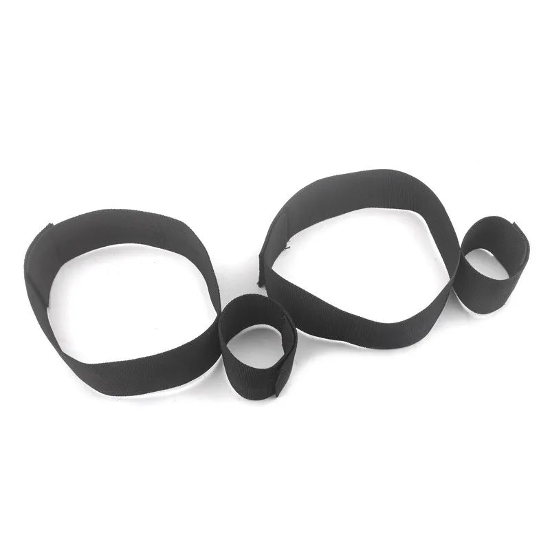 Adults Erotic Bondage Bed Games Sex Equipment Set of Nylon Restraints Handcuffs