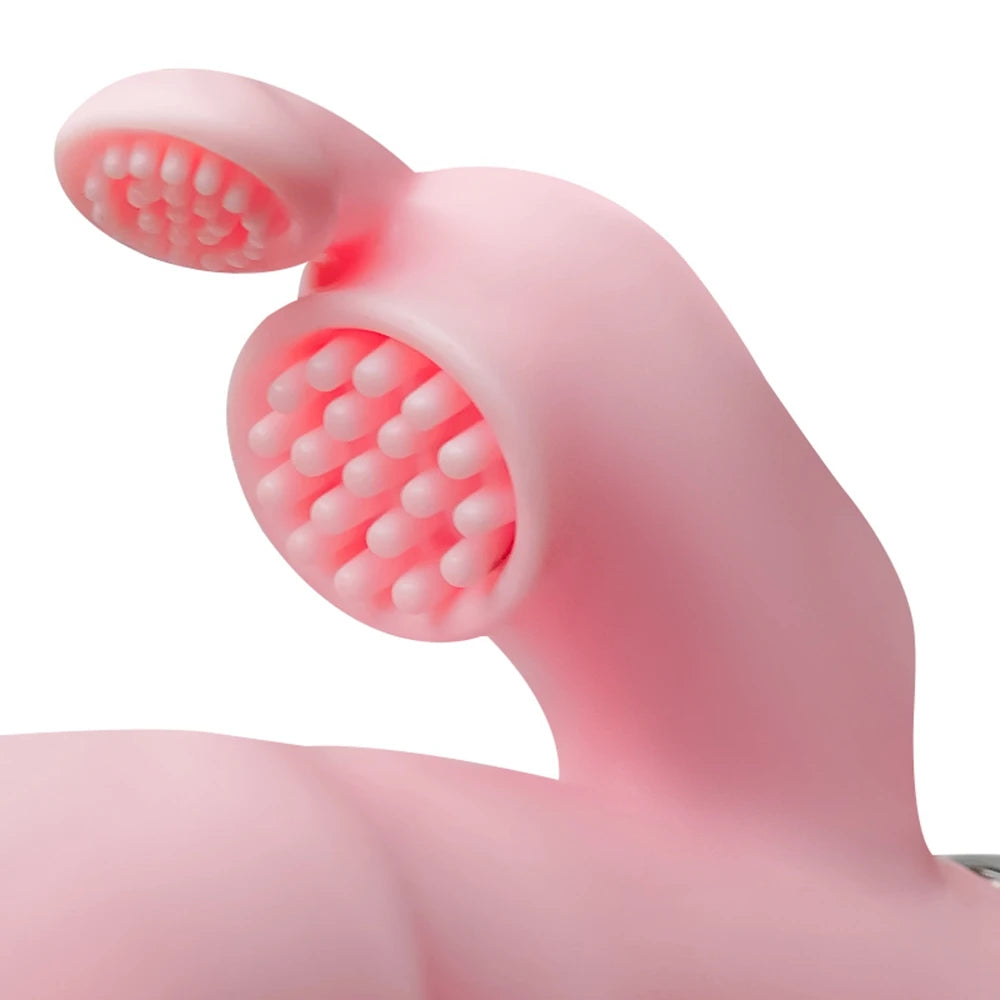 Adult Toys Dildo Vibrator Sex Toy Tongue Licking Double Rod Masturbation