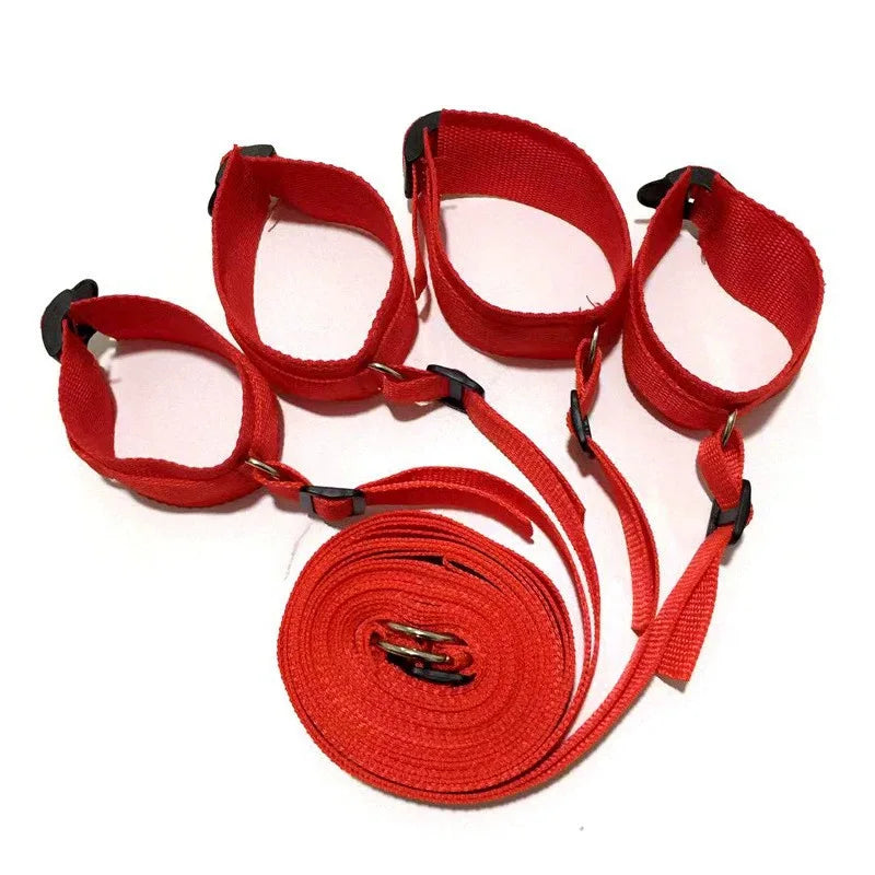 Bdsm Bondage Set 18 Adult Sexy Erotic Accessories Adjustable Bandage Handcuffs