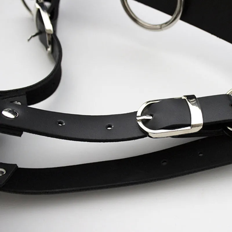 Women Bdsm Bondage Restraints Harness Erotic Sex Toy Forced Orgasm Belt