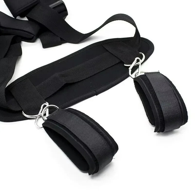 Couple Bondage Game Velcro Bed Sensual Restraints Gear Sexual Position Fixing Strap