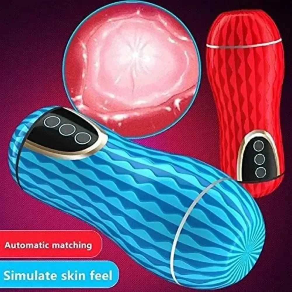 Soft Silicone Simulated Real Vagina Masturbator Cup Adult Sexy Sex Toys