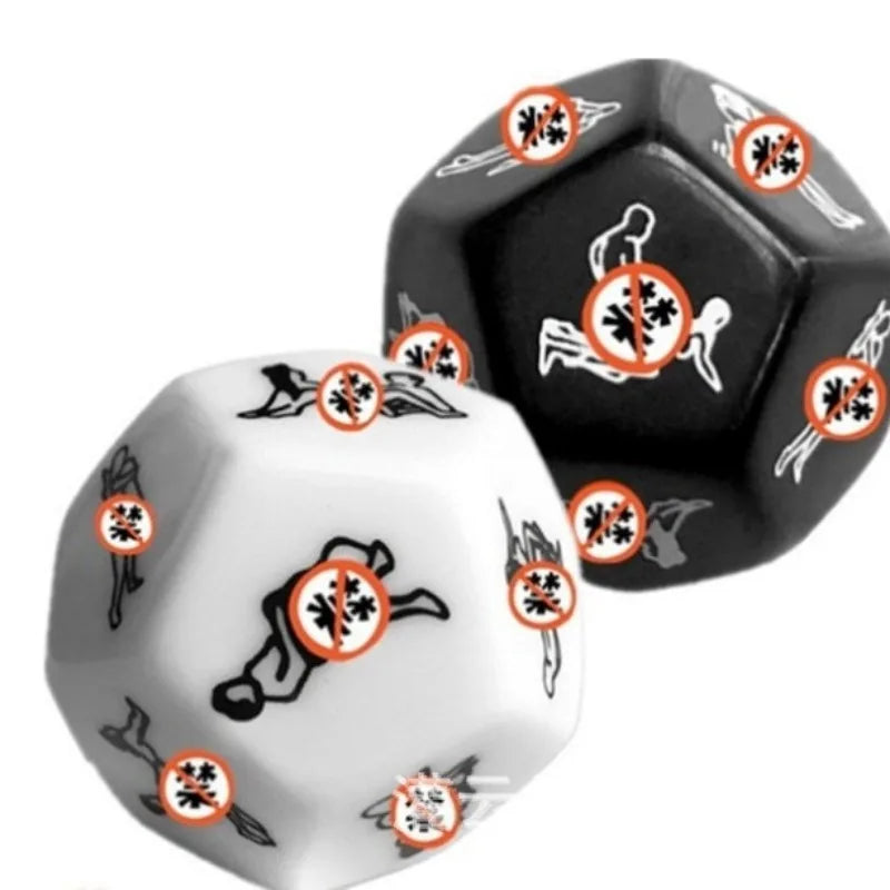 12 Sides Sex Toys for Couples Funny Sex Dice Adult Game