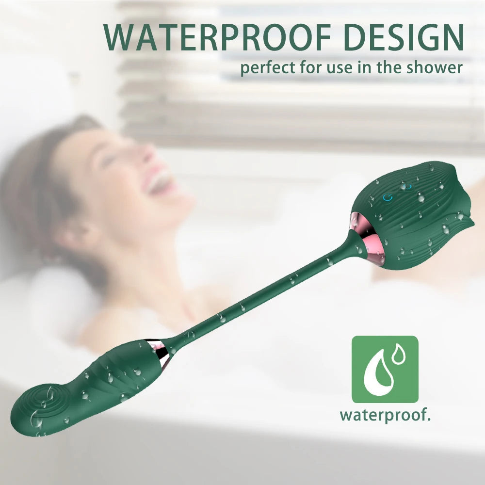 Sex Toy 2 In 1 Sucking Vibrator Nipple Penetration Vagina Rose-Vibrator Stimulator Masturbation Tools Women Audle Product 18+