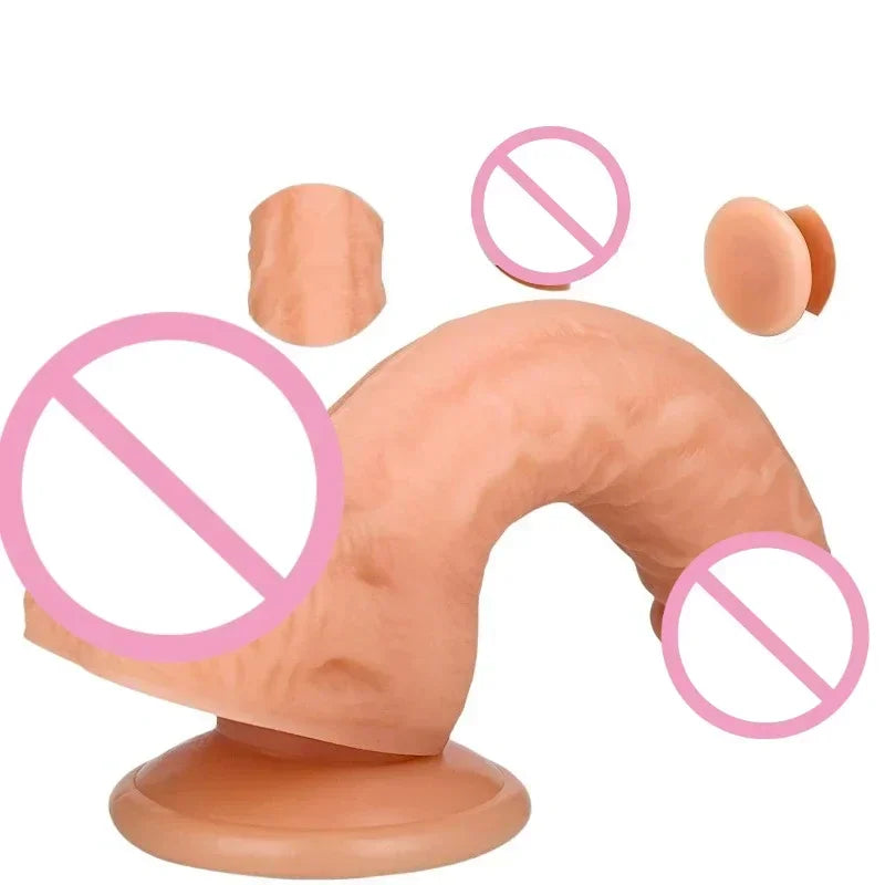 Wear Strap on Realistic Dildo for woman lesbian Sexual games Sex Toys Product Adult  Penis Exerciser
