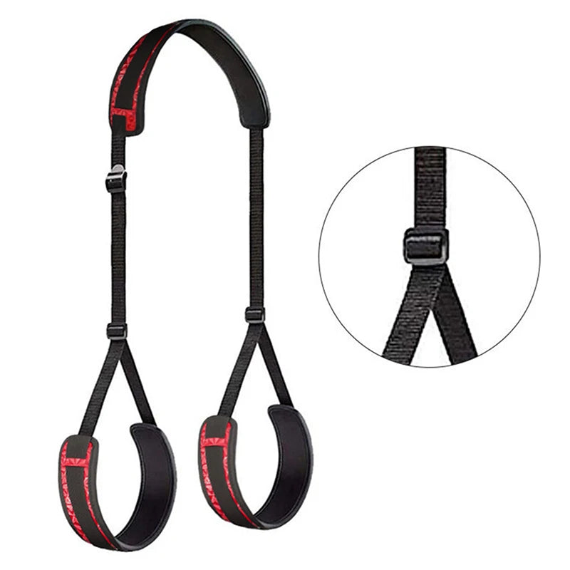 Couples Intimate Bondage Kit with Self Bandage Belt Sex Swing Leg
