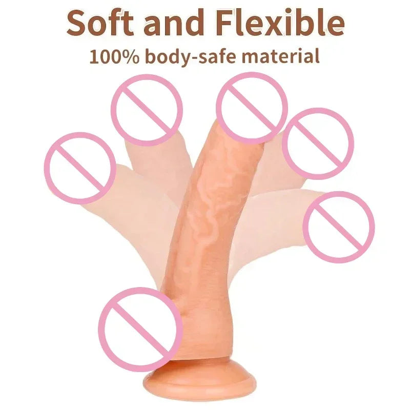 Wear Strap on Realistic Dildo for woman lesbian Sexual games Sex Toys Product Adult  Penis Exerciser