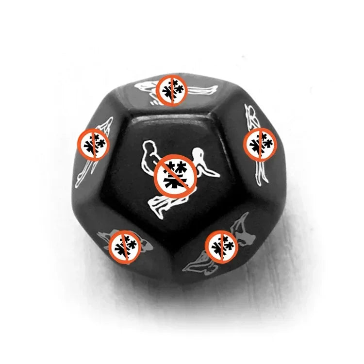 12 Sides Sex Toys for Couples Funny Sex Dice Adult Game