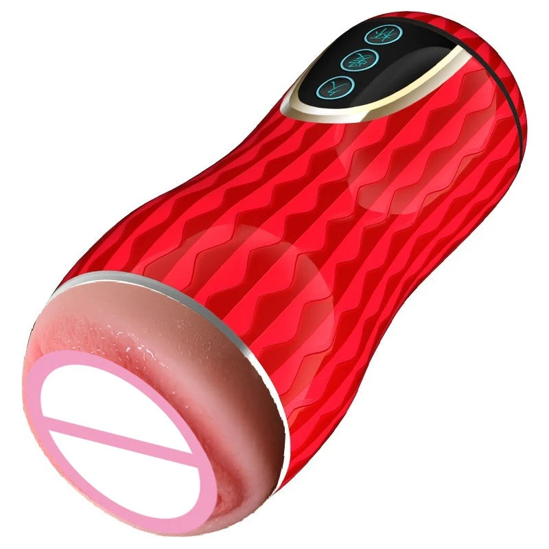 Soft Silicone Simulated Real Vagina Masturbator Cup Adult Sexy Sex Toys