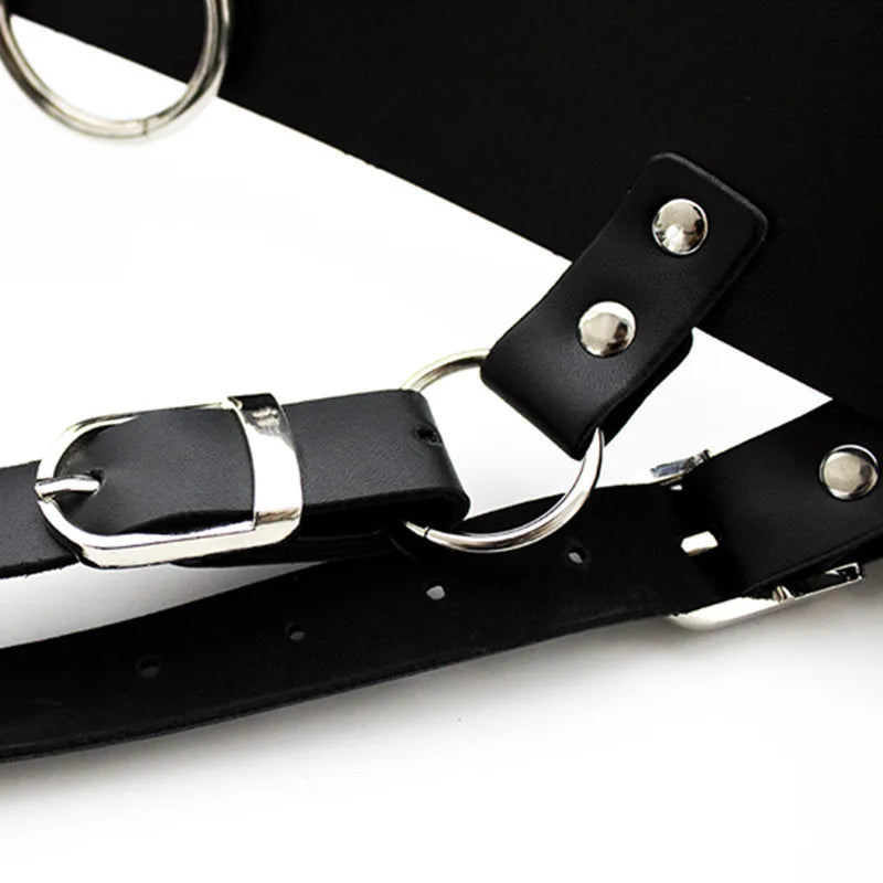 Women Bdsm Bondage Restraints Harness Erotic Sex Toy Forced Orgasm Belt