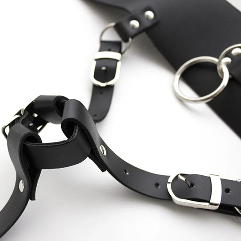 Women Bdsm Bondage Restraints Harness Erotic Sex Toy Forced Orgasm Belt