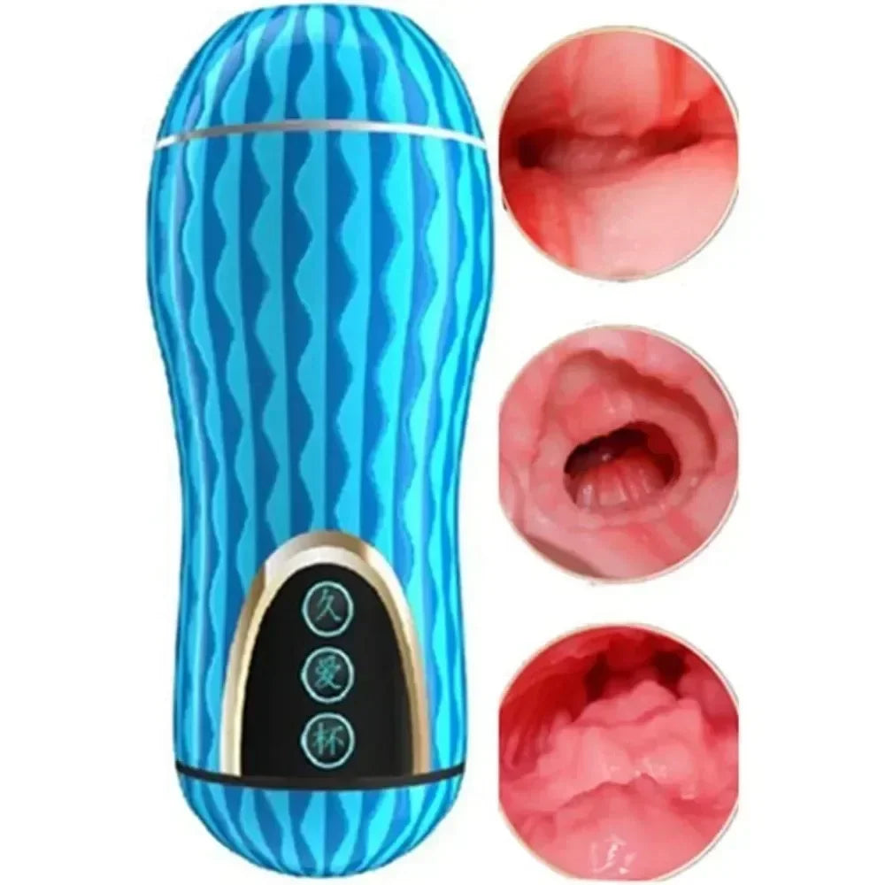 Soft Silicone Simulated Real Vagina Masturbator Cup Adult Sexy Sex Toys