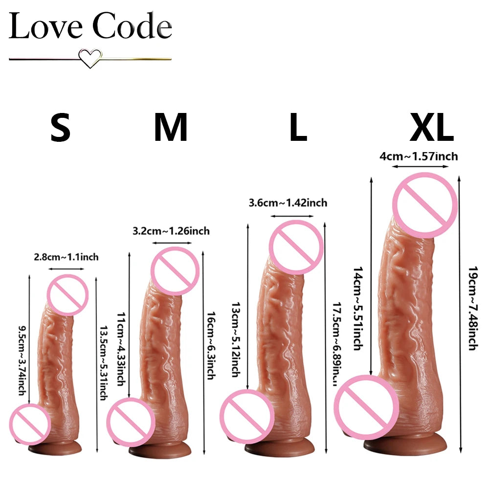 Realistic Dildos Sex Toys for Women Suction Cup Masturbator Big Dick Vibrator